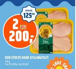 Coop Obs DEN STOLTE HANE KYLLINGFILET tilbud