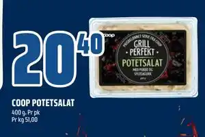 Coop Obs COOP POTETSALAT tilbud