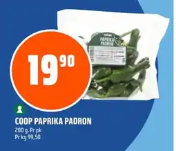 Coop Obs COOP PAPRIKA PADRON tilbud