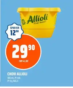 Coop Obs CHOVI ALLIOLI tilbud