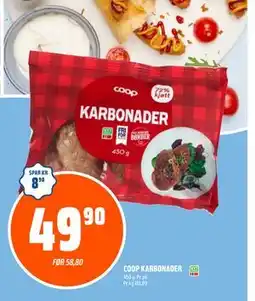 Coop Obs COOP KARBONADER tilbud