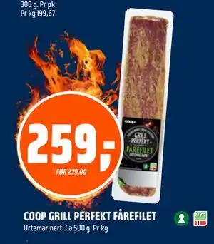 Coop Obs COOP GRILL PERFEKT FÅREFILET tilbud