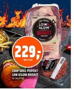 Coop Obs COOP GRILL PERFEKT LOW &SLOW BRISKET tilbud
