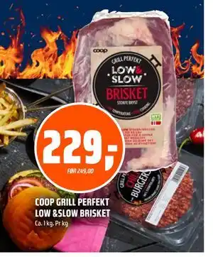 Coop Obs COOP GRILL PERFEKT LOW &SLOW BRISKET tilbud