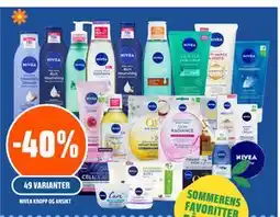 Coop Obs NIVEA KROPP OG ANSIKT tilbud