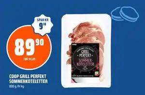 Coop Obs COOP GRILL PERFEKT SOMMERKOTELETTER tilbud