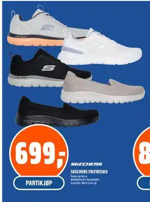 Coop Obs SKECHERS FRITIDSSKO tilbud