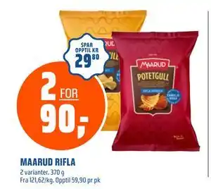 Coop Obs MAARUD RIFLA tilbud