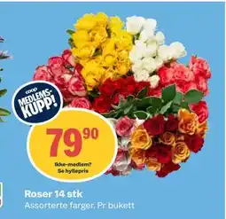 Coop Obs Roser 14 stk tilbud