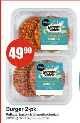 Spar Burger tilbud