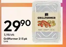 Gigaboks Grillformer 2 l 5 pk tilbud