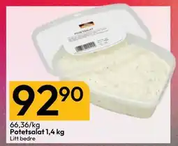 Gigaboks Potetsalat 1,4 kg tilbud