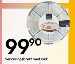 Gigaboks Serveringsbrett med lokk tilbud