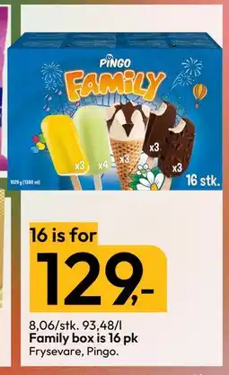 Gigaboks Family box is 16 pk tilbud