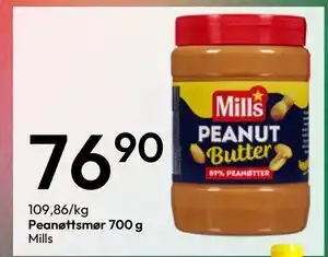 Gigaboks Peanøttsmør 700 g tilbud