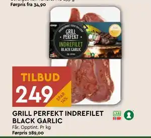 Coop Mega GRILL PERFEKT INDREFILET BLACK GARLIC tilbud