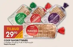 Coop Mega COOP FAVORITTBRØD tilbud