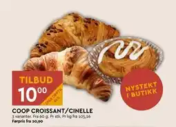 Coop Mega COOP CROISSANT/CINELLE tilbud