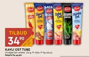 Coop Mega KAVLI OST TUBE tilbud