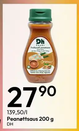 Gigaboks Peanøttsaus 200 g tilbud