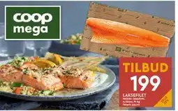 Coop Mega LAKSEFILET tilbud
