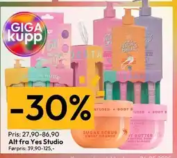 Gigaboks Alt fra Yes Studio tilbud