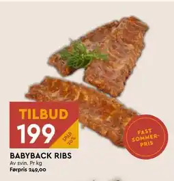 Coop Mega BABYBACK RIBS tilbud