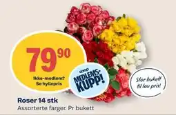 Coop Mega Roser 14 stk tilbud