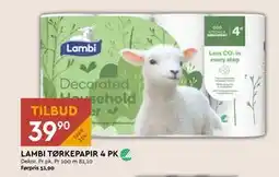 Coop Mega LAMBI TØRKEPAPIR 4 PK tilbud