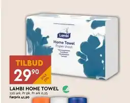 Coop Mega LAMBI HOME TOWEL tilbud