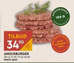 Coop Mega ANGUSBURGER tilbud