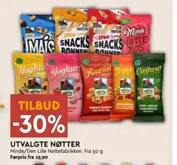 Coop Mega UTVALGTE NØTTER tilbud
