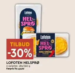 Coop Mega LOFOTEN HELSPRØ tilbud