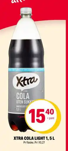 Coop Extra XTRA COLA LIGHT 1, 5 L tilbud
