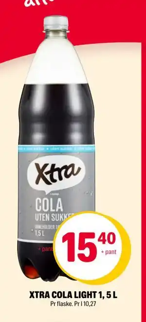 Coop Extra XTRA COLA LIGHT 1, 5 L tilbud