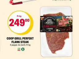 Coop Extra COOP GRILL PERFEKT FLANK STEAK tilbud
