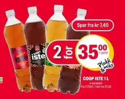 Coop Extra COOP ISTE 1 L tilbud