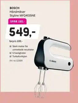 ELON Håndmikser Styline MFQ4015NE tilbud