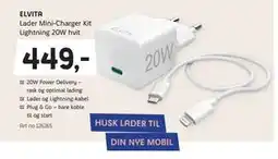 ELON ELVITA Lader Mini-Charger Kit tilbud