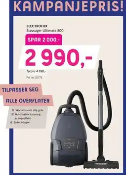 ELON Støvsuger Ultimate 800 tilbud