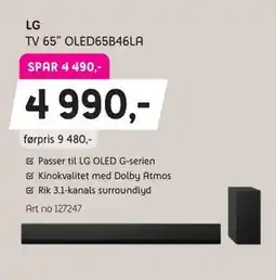 ELON 65” OLED65B46LA tilbud