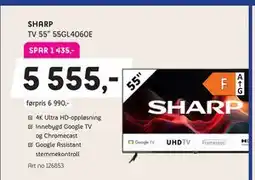 ELON TV 55” 55GL4060E tilbud