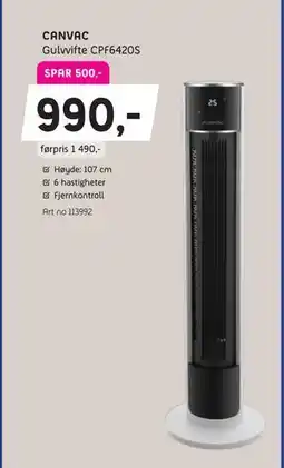 ELON Gulvvifte CPF6420S tilbud