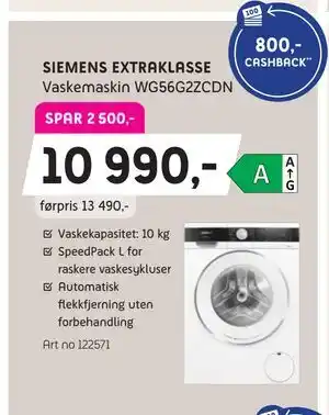 ELON Vaskemaskin tilbud