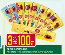 Europris FREIA SJOKOLADE tilbud