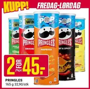 Europris PRINGLES tilbud