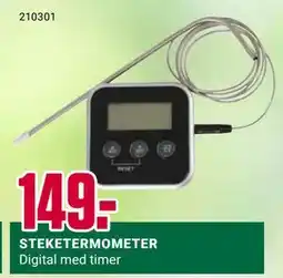 Europris STEKETERMOMETER tilbud