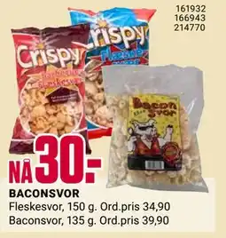 Europris BACONSVOR tilbud
