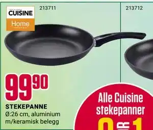 Europris STEKEPANNE tilbud