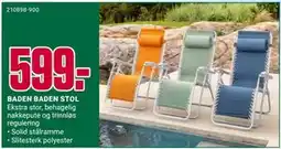 Europris BADEN BADEN STOL tilbud